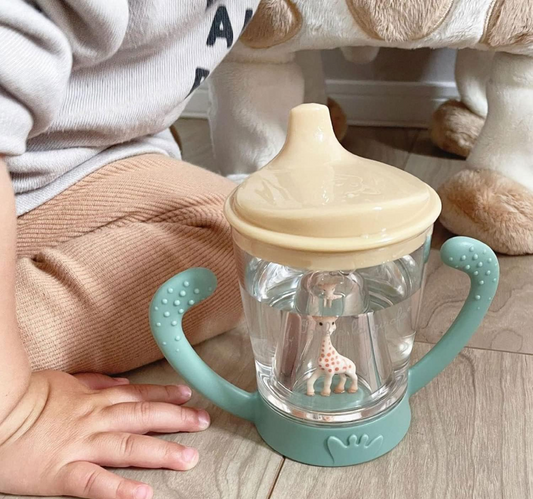 VULLI Sophie la Girafe tasse anti-fuite avec bec 180 ml 6 m+