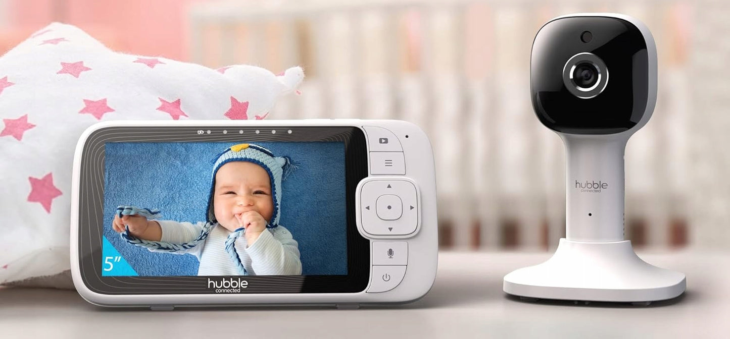 HUBBLE Nursery Pal Xloud cyfrowa niania elektroniczna 5" – zdjęcie produktu 5