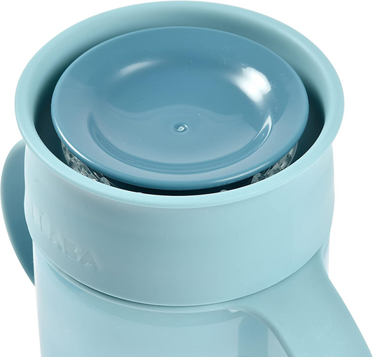 BEABA Gobelet d’apprentissage anti-fuite 360° 340 ml 12 m+