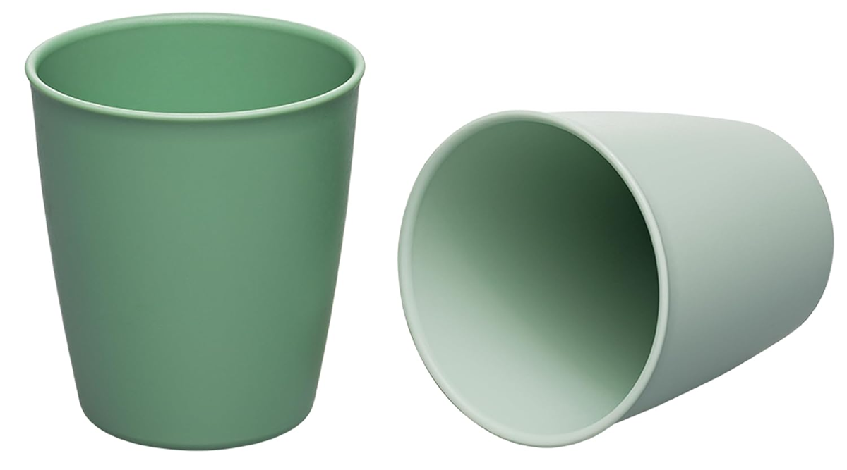 NIP Eat Green vaso para beber 250ml 12m+ 2 unidades