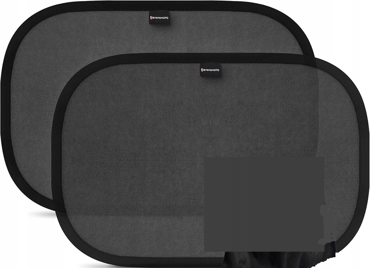 SYSTEMOTO protector solar para ventana de coche UV 50+ 2 unidades
