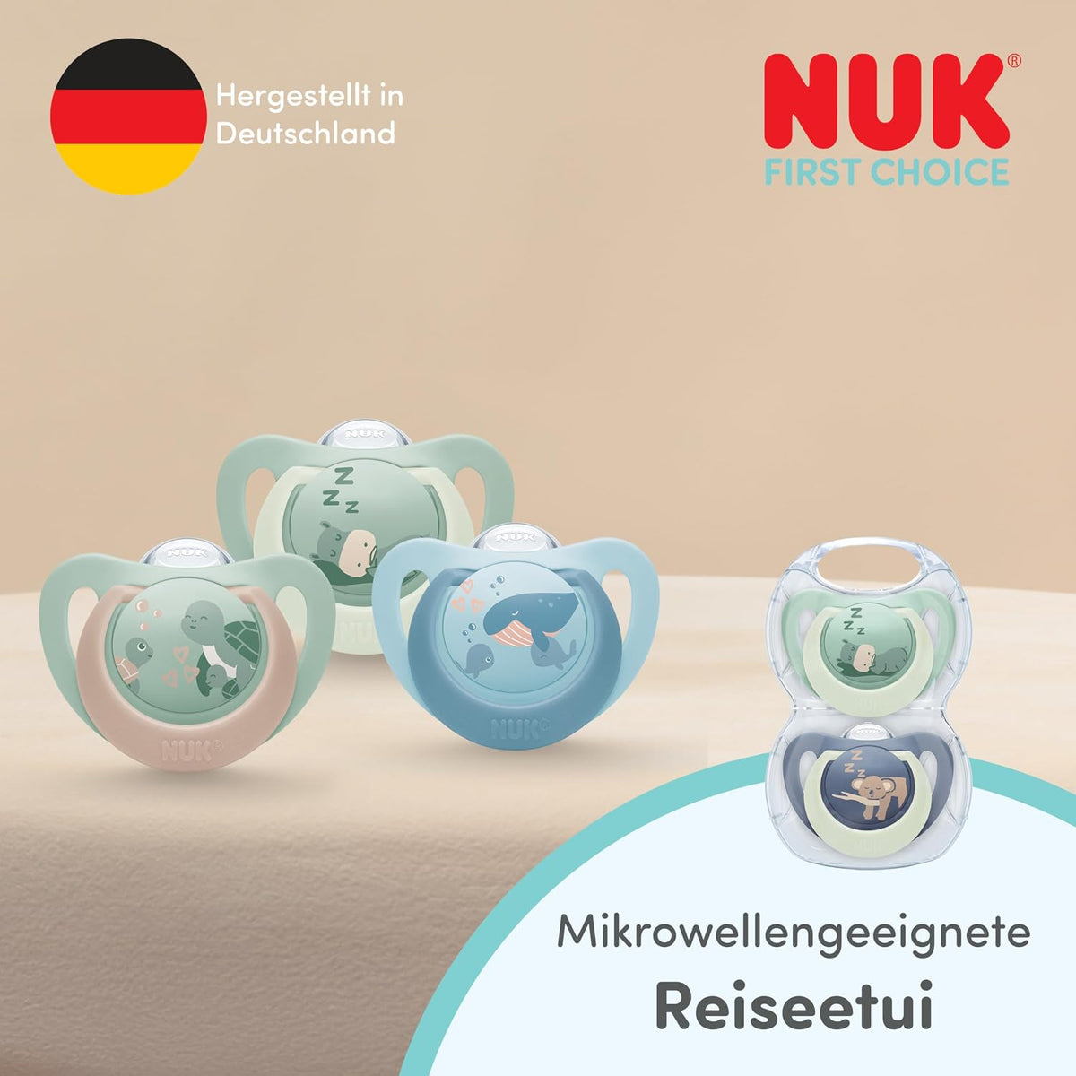 NUK First Choice smoczek uspokajający silikonowy x2 0-6m – zdjęcie produktu 5