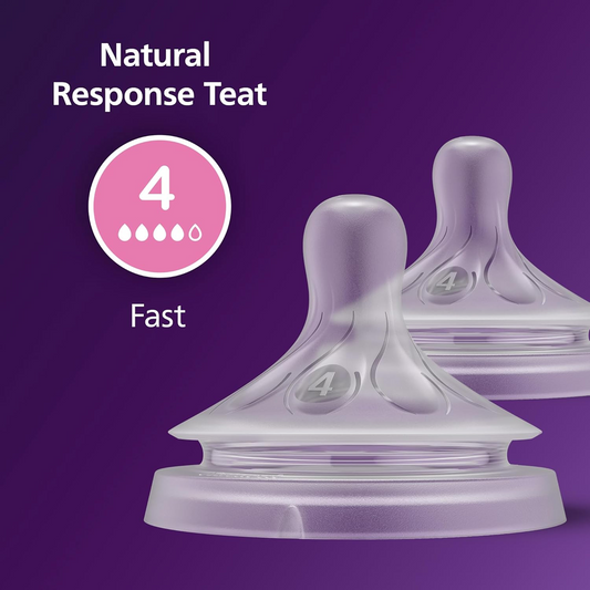 PHILIPS AVENT Natural RESPONSE tettarelle per biberon 3 mesi+ x2