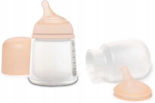 SUAVINEX zestaw startowy ZERO ZERO 180ml (A) Adaptable Flow 0m+