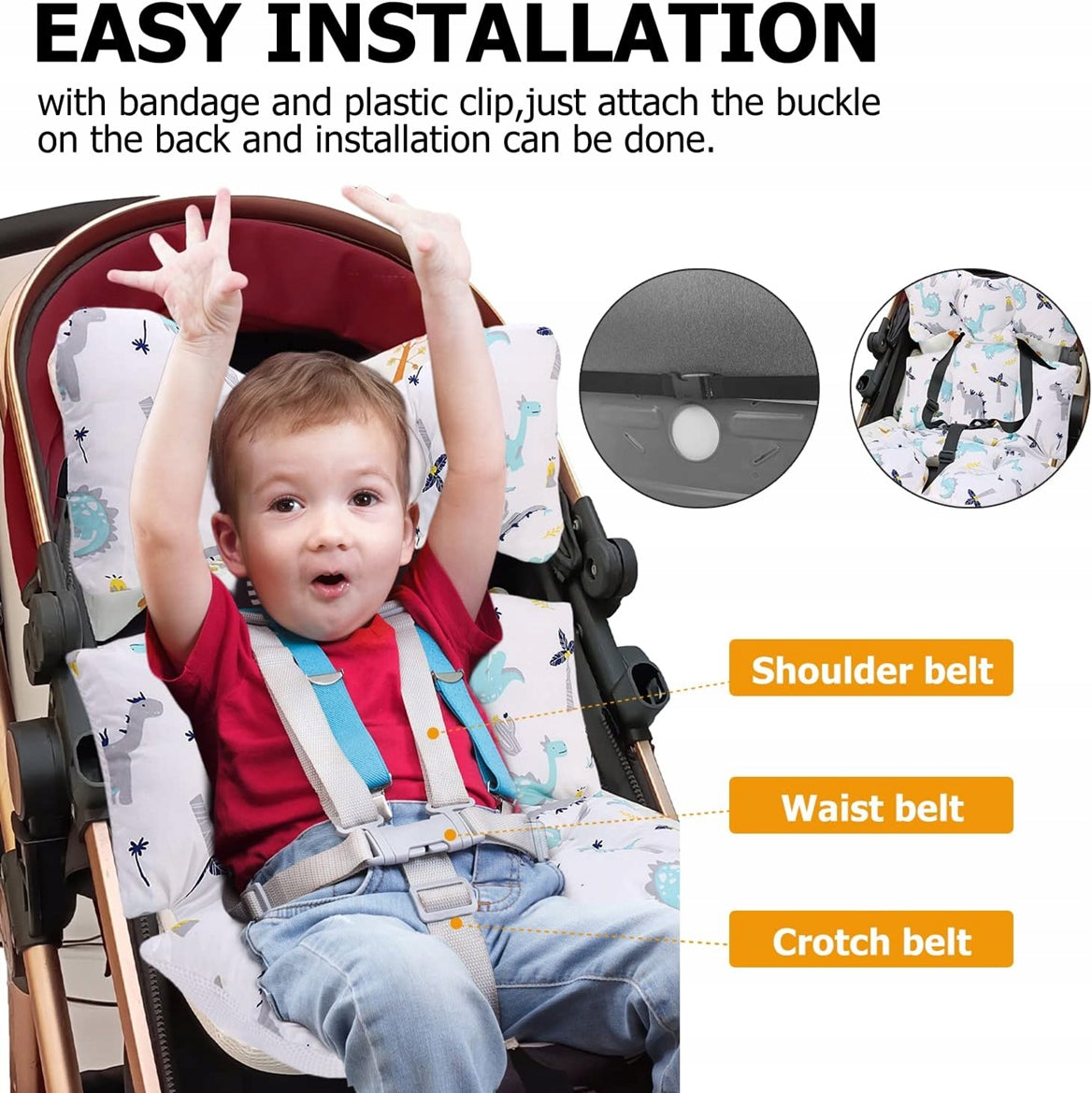 MIRACLE BABY inserto transpirable para cochecito de paseo
