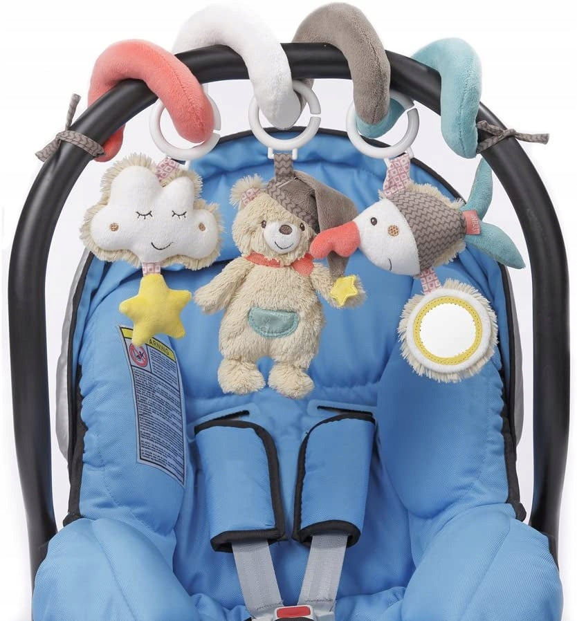 FEHN spiraal voor kinderwagen ledikant MIŚ BRUNO