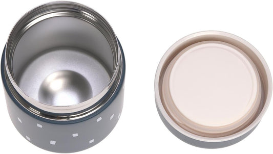 LASSIG Food Jar Happy Prints THERMOS LUNCHPOT van roestvrij staal 350 ml