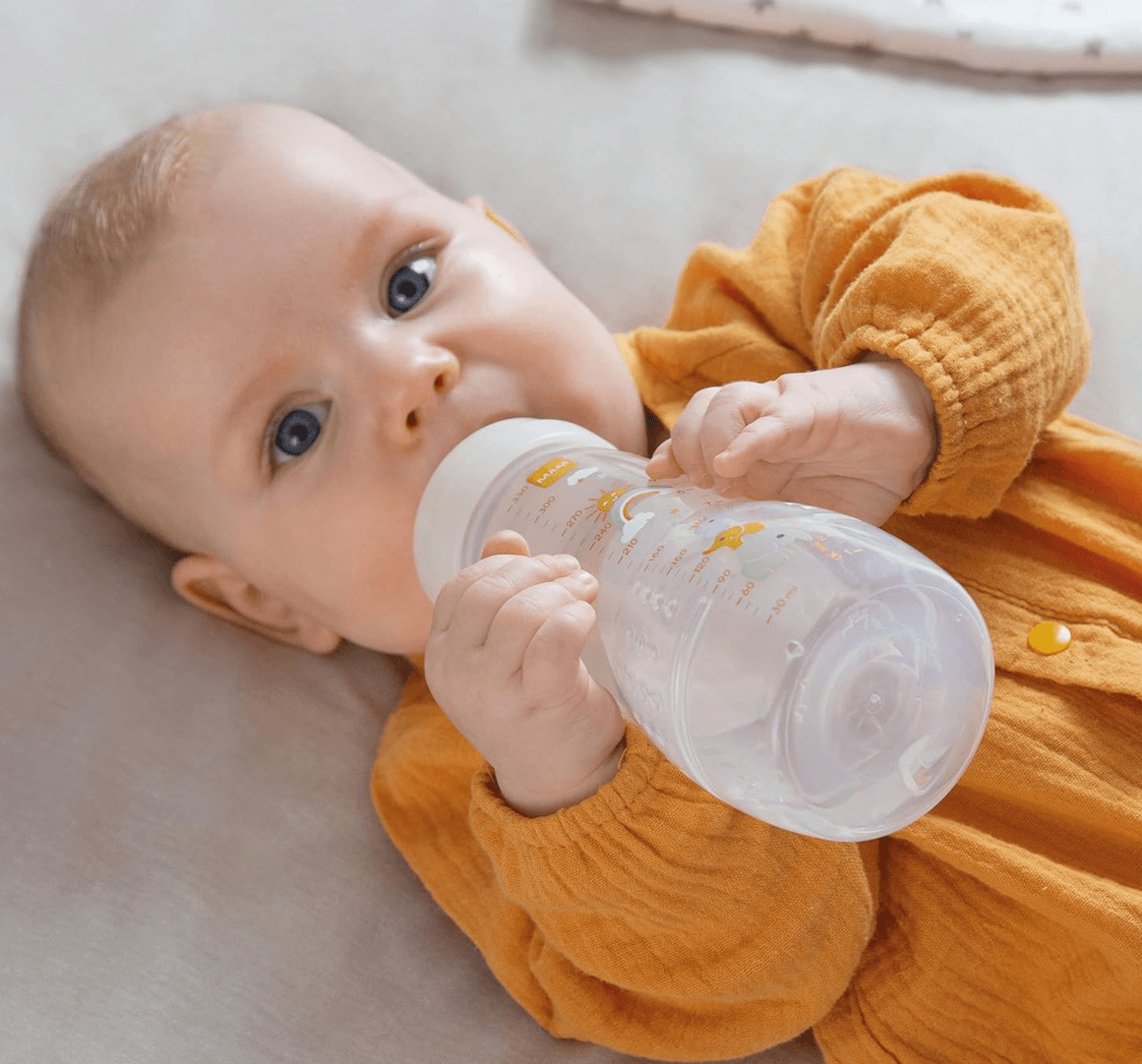 MAM Easy Active zestaw butelek 330 ml 4 m+ smoczek 2 KOSMOS – nowy – zdjęcie 3