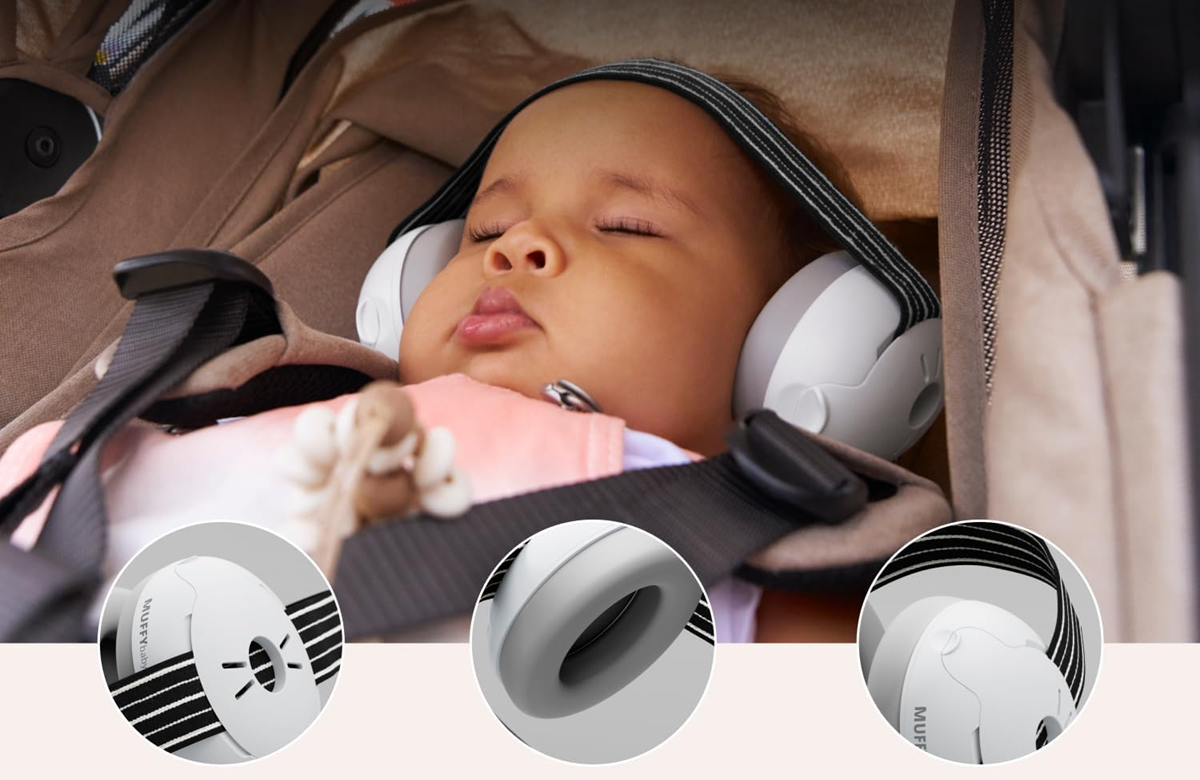 ALPINE Muffy Baby cuffie protettive per bambini 0-36 mesi 23db