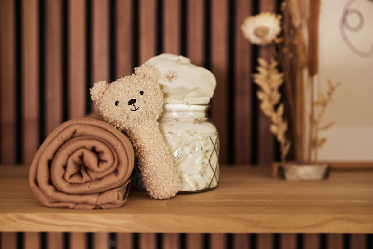 JOLLEIN sonaglio a forma di orsetto Teddy beige