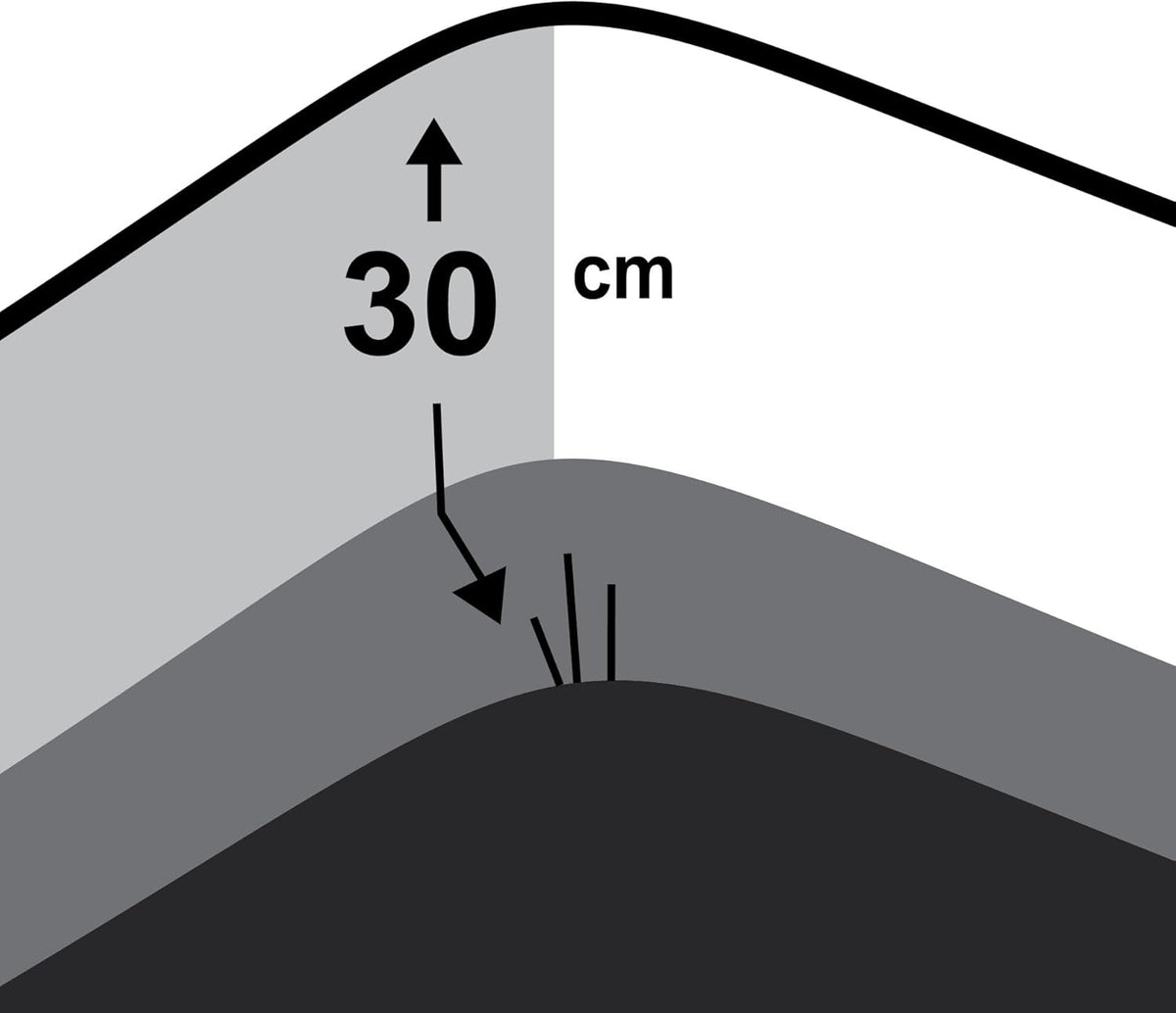VISION cearșaf cu elastic 200x200 cm