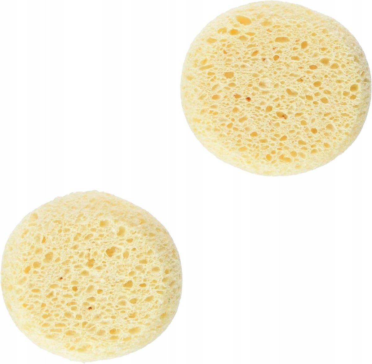 TIGEX esponjas naturales vegetales y de algodón para niños 5x6 cm 2 unidades