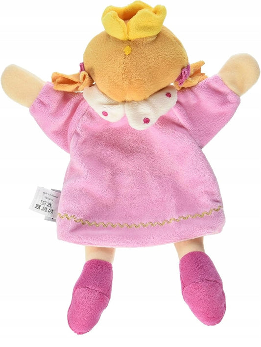 STERNTALER pluszowa pacynka do odgrywania ról KSIĘŻNICZKA 26 cm, różowa pacynka dla dzieci