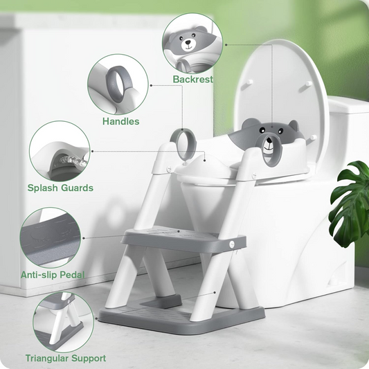 RIDUTTORE per WC con gradini 2 in 1