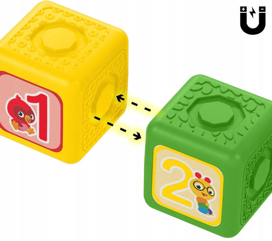 BABY EINSTEIN Connectables Click & Create klocki magnetyczne 20 sztuk