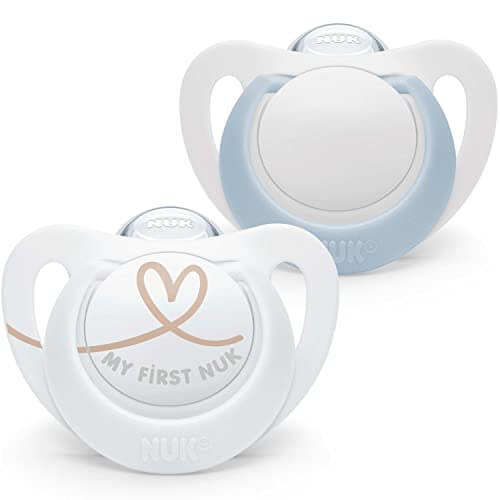 NUK Star smoczki uspokajające 2 szt. 0-2 mies. niebieskie – niebieski – zdjęcie 3