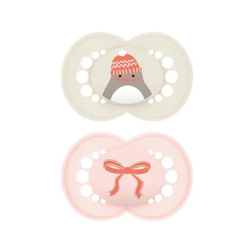 MAM Original succhietto ortodontico x2 6-16m EDIZIONE INVERNALE