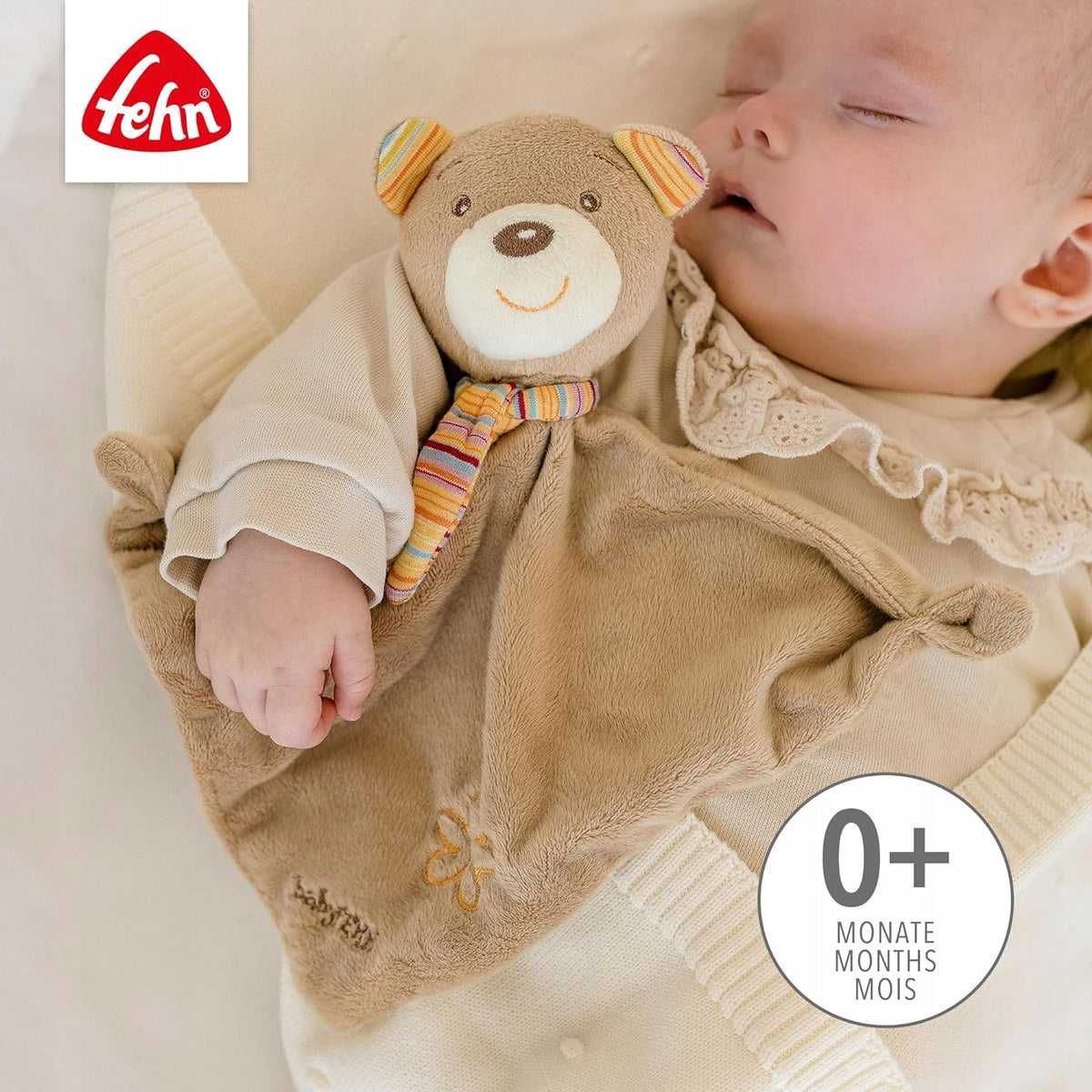 FEHN RAINBOW comforter peluche 26 x 28 cm TOPO