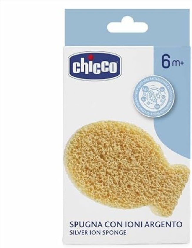 CHICCO σφουγγάρι με ιόντα αργύρου για παιδιά 6m+