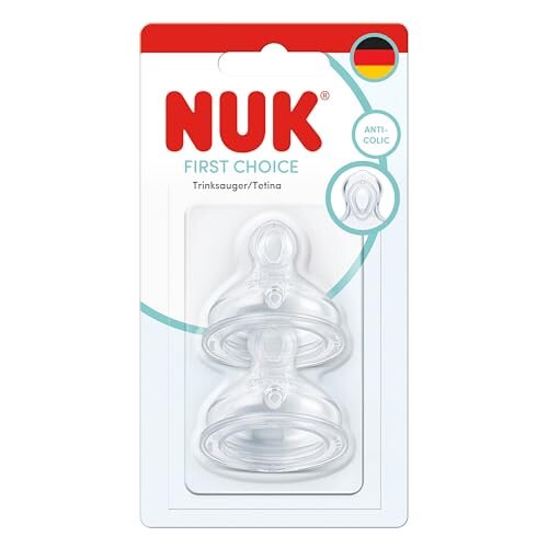 Tettarelle NUK First Choice per biberon S 0+ x2