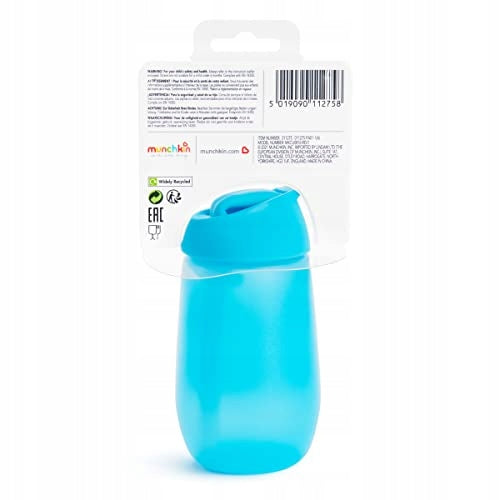 MUNCHKIN SIMPLE CLEAN pohár so slamkou x2 296ml 12 mesiacov+