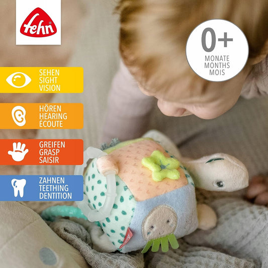 FEHN zawieszka z grzechotką ŻÓŁW 18X17 cm – zdjęcie produktu 2