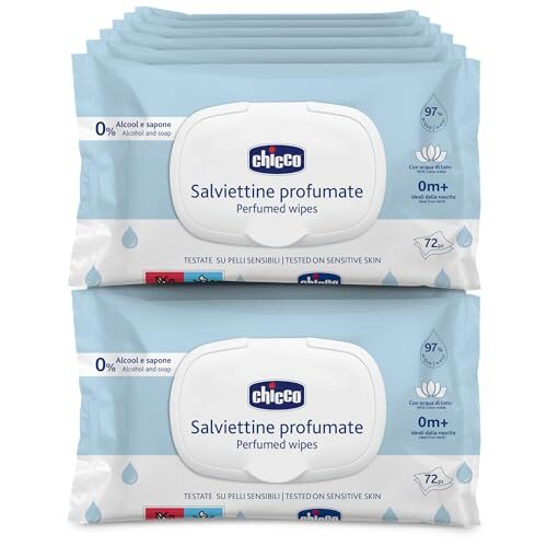 Chicco víceúčelové dětské ubrousky 864 ks
