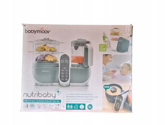 BABYMOOV Nutribaby + 5in1 Küchenmaschine Dampfgarer Mixer Sterilisator