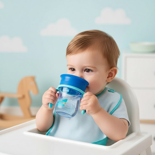 CHICCO Perfect Cup beker met anti-lek tuit 360 graden 200 ml 12 m+