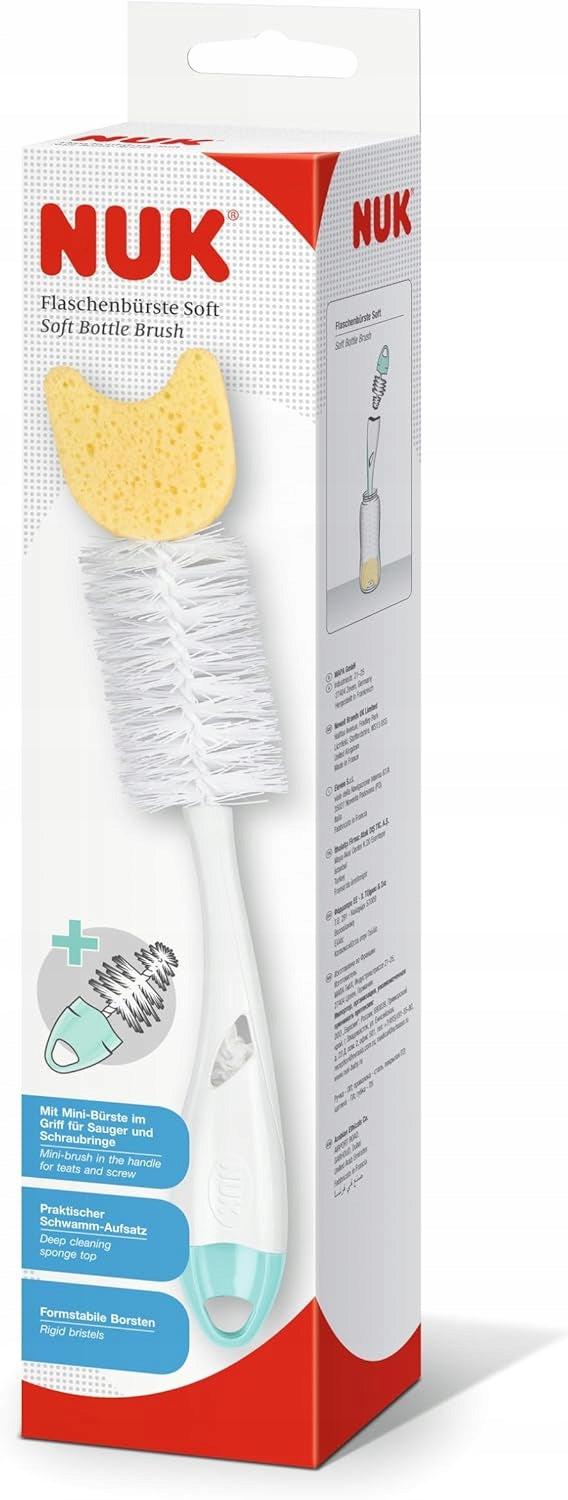 NUK 2w1 szczotka do czyszczenia smoczków butelek i smoczków 28 cm – zdjęcie produktu 4