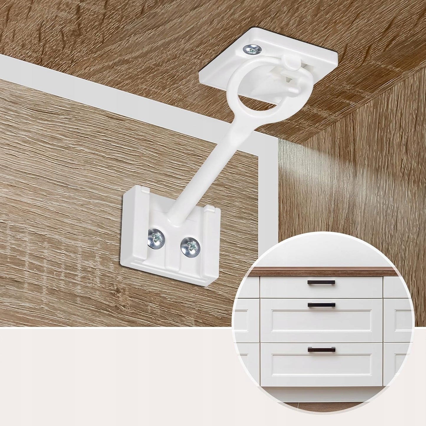 REER zabezpieczenia szafek i szuflad 8 sztuk – zdjęcie produktu 5