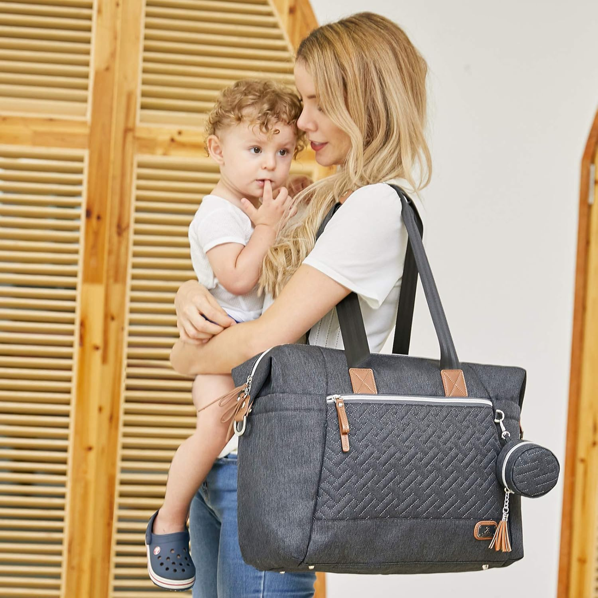 DIKASLON tas voor kinderwagen met accessoires