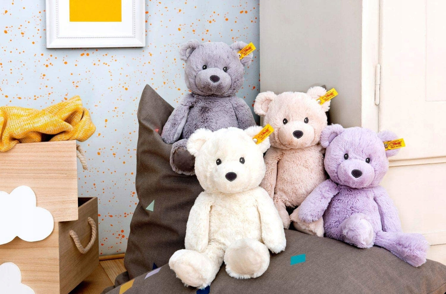 STEIFF pluszowy Miś Bearzy 28 cm beżowy – zdjęcie produktu 6