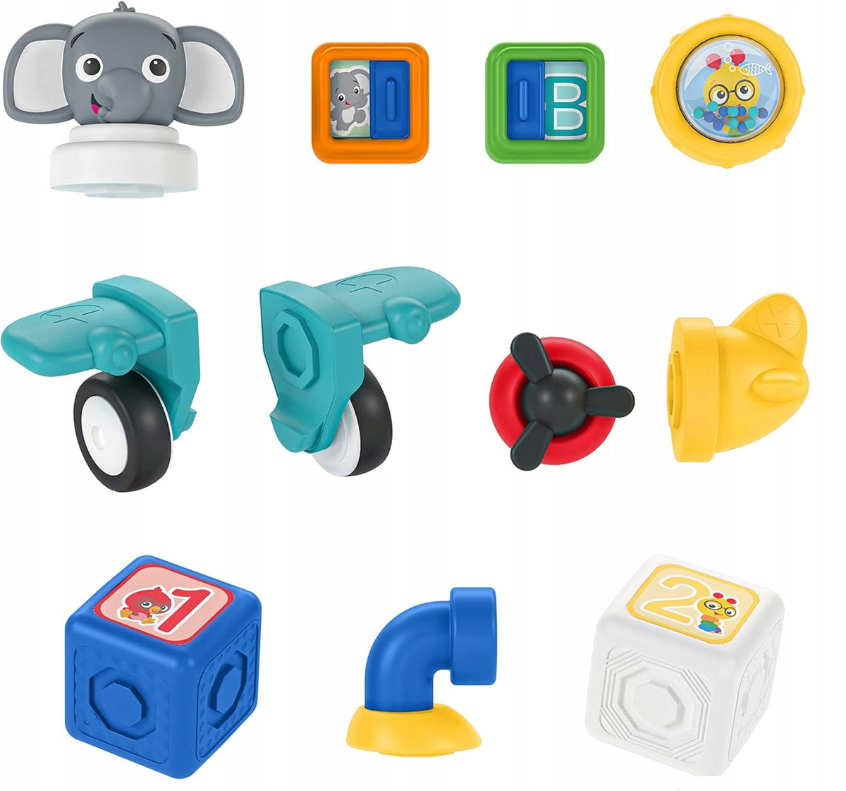 BABY EINSTEIN Connectables Dive & Soar blocuri magnetice 11 piese