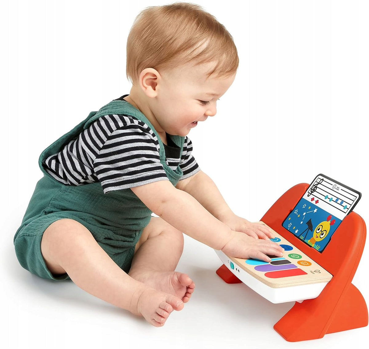 HAPE Cal's First berührbares Holzklavier mit Noten und 6 Melodien – Produktfoto 5