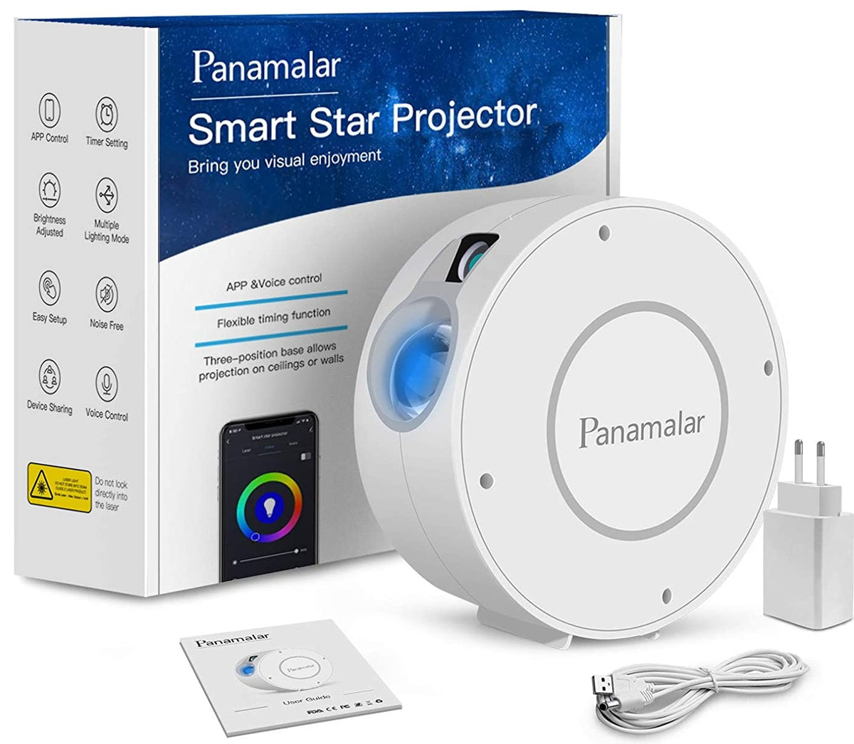 PANAMALAR SK20 Sternenprojektor App-Steuerung