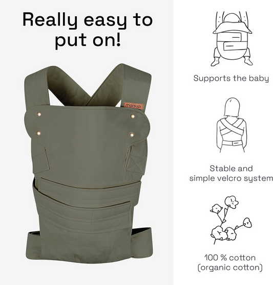 MARSUPI 2.0 nosidełko ergonomiczne S/M 3,5 - 15 kg