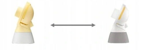 MEDELA konektor PersonalFit BEZ MEMBRANY, adapter do laktatora Medela Flex bez pomarańczowej membrany