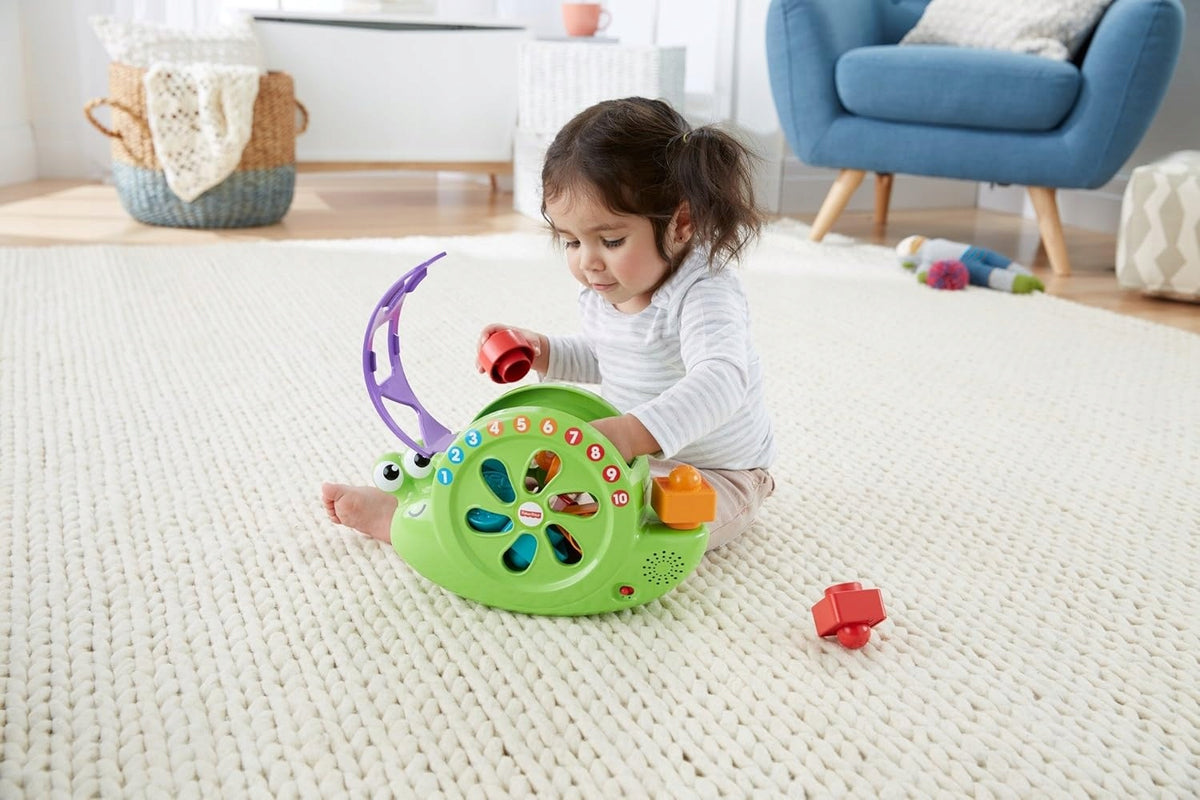 FISHER-PRICE FRB88 interactieve muzikale slak DUITSE TAAL