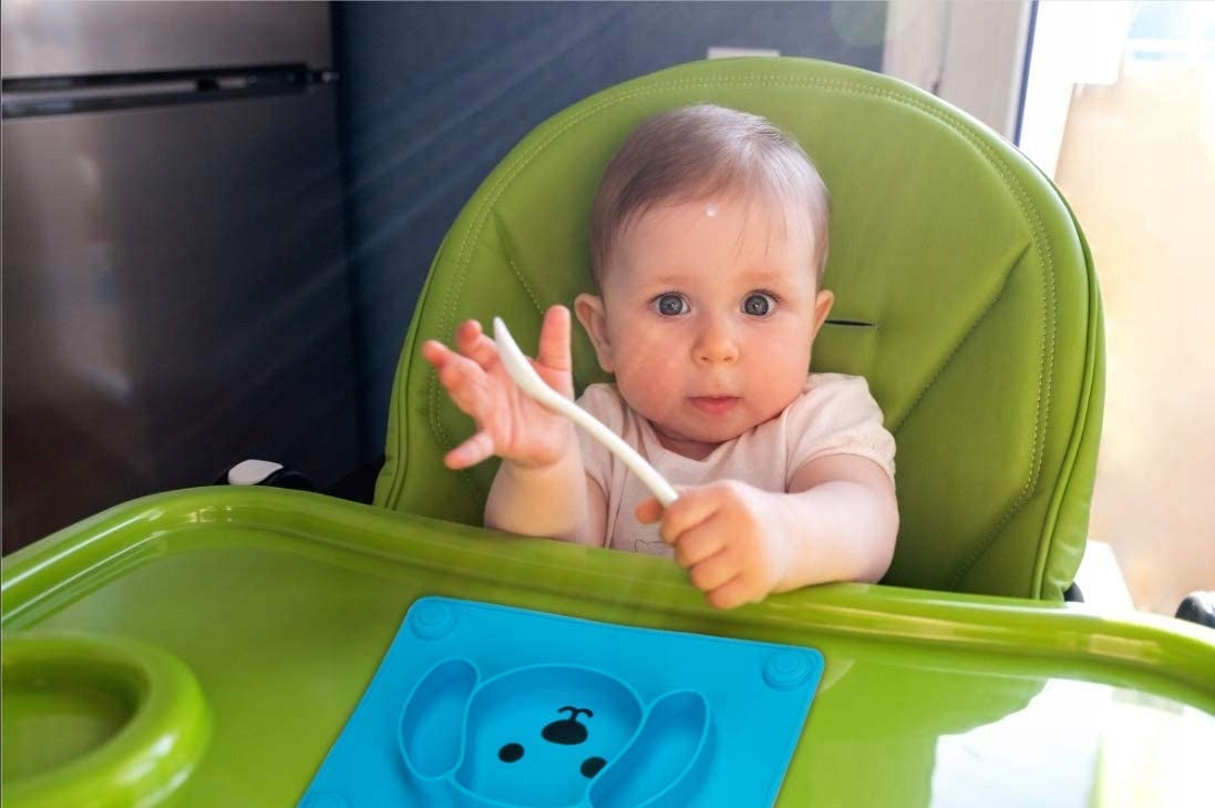 TODDLER mata talerzyk 3 KOMORY antypoślizgowy – zdjęcie produktu 6