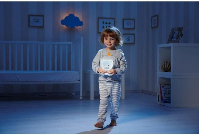 CHICCO DreamLight lampă de noapte portabilă cu LED și melodii 11 x 14 cm