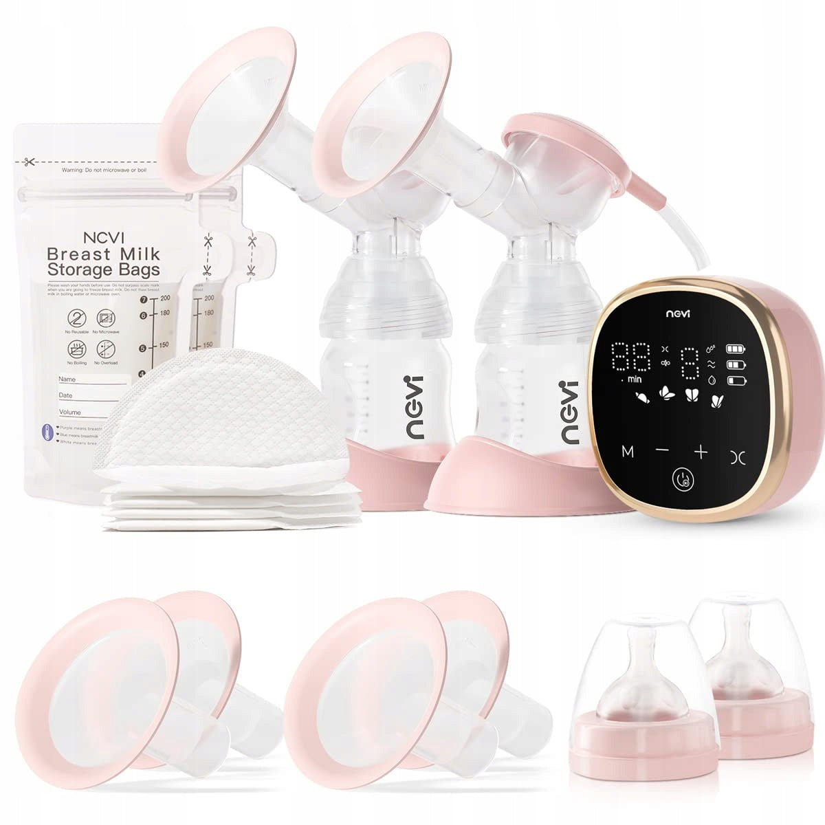 NCVI double electric breast pump