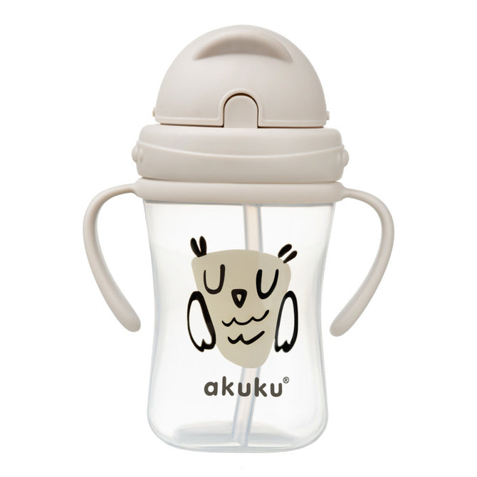 AKUKU borraccia con cannuccia retrattile 300ml 9m+