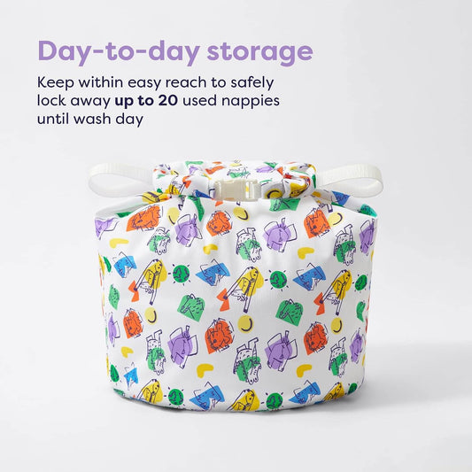 BAMBINO MIO duża torba na mokre pieluchy Wetbag