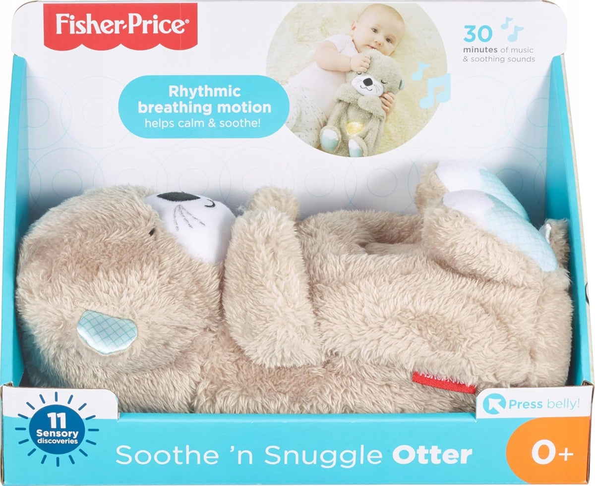 FISHER-PRICE schlafender OTTER mit sich bewegendem Bäuchlein, Geräuschen und Licht – Produktfoto 6