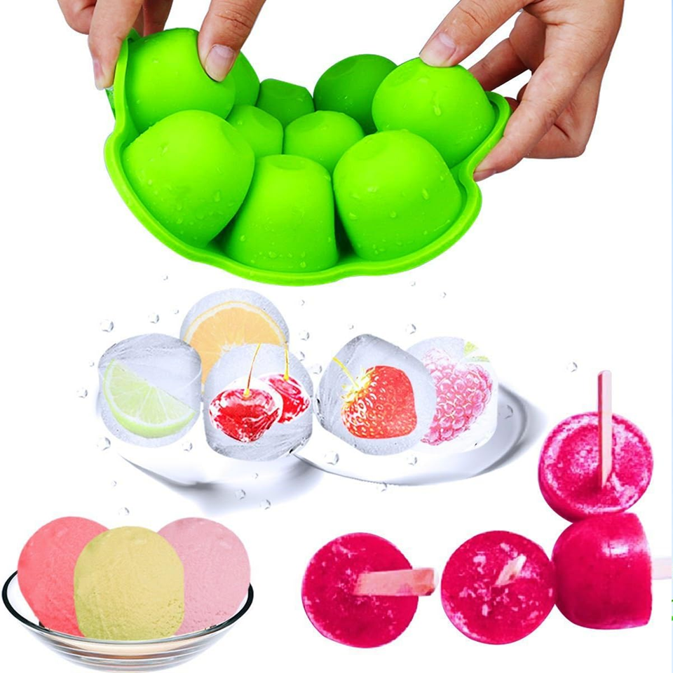 Molde de silicona para congelar alimentos 12 x 75 ml Fresh Foods