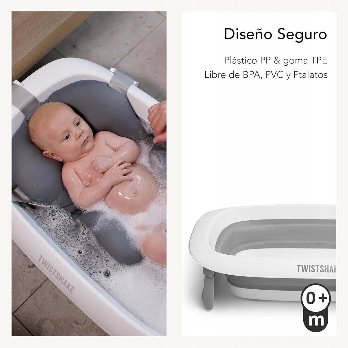 TWISTSHAKE INSERT for baby bathtub