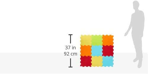 LUDI mata składana puzzle SENSORYCZNE 90x90 – zdjęcie produktu 8