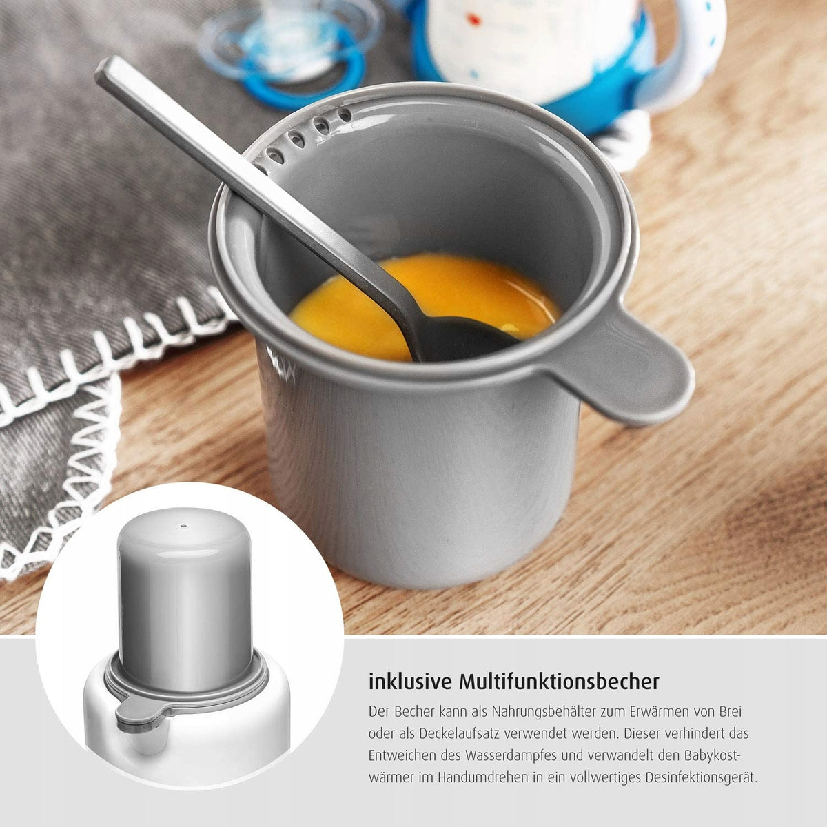 REER TURBOFOOD ohrievač fliaš 90 sek.