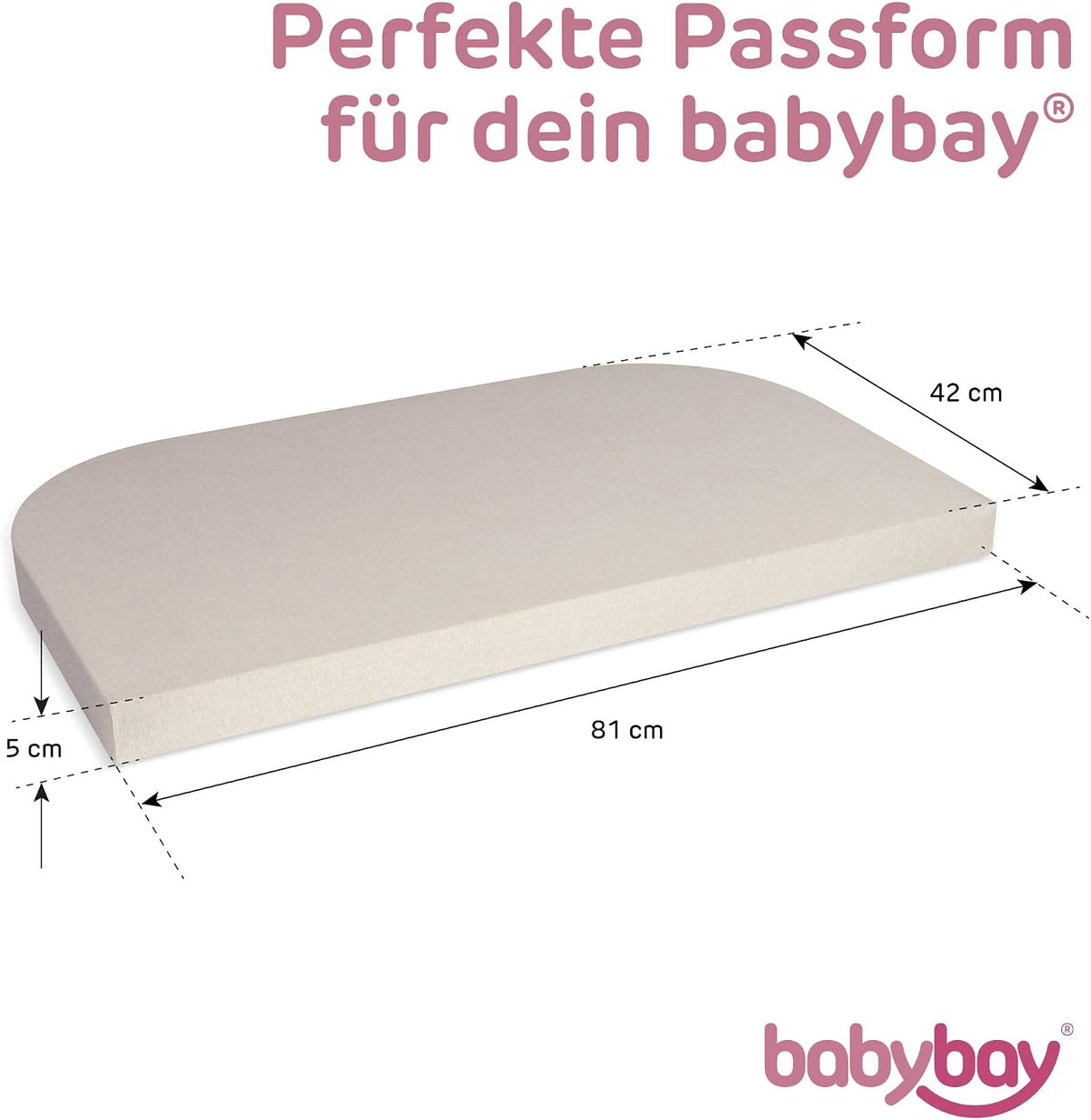 BABYBAY prostěradlo s gumou pro Original 81x42 cm x2